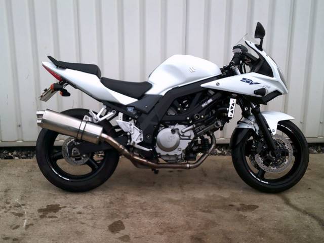 Suzuki SV650 SV 650 SL2 Sports Tourer Petrol White