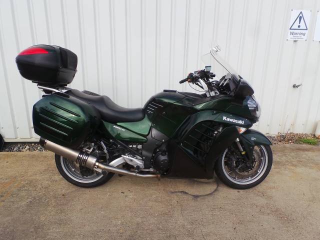 Kawasaki GTR1400 ZG 1400 CBF Tourer Petrol Green